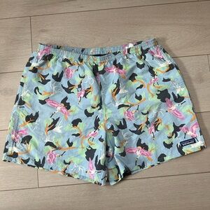 Patagonia Shorts Adult Large Baggies Birds Of Paradise Swim Trunks Bottom Mens L